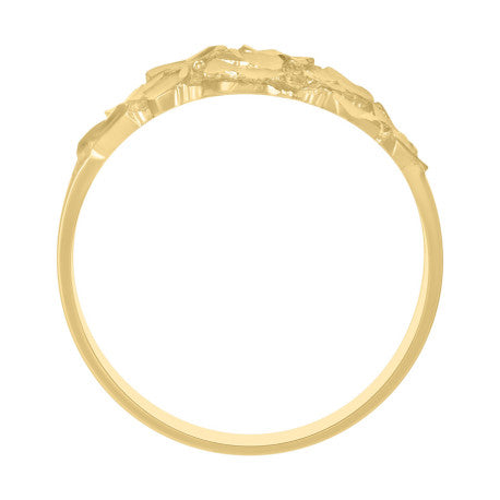 10Kt Gold Nugget Ring