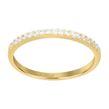 10Kt Gold Cz  Ring