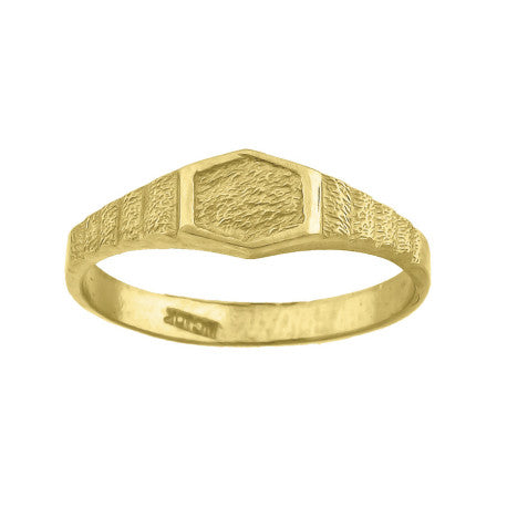 10Kt Gold Baby Ring