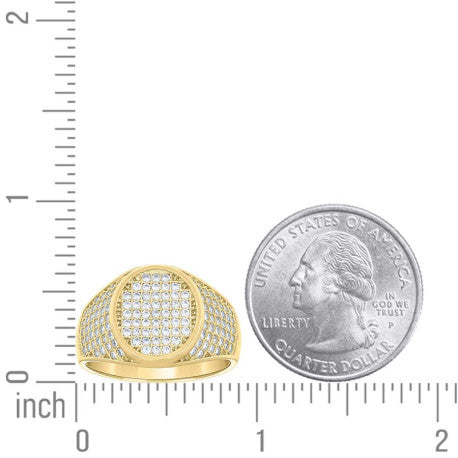 10Kt Gold Cz Ring
