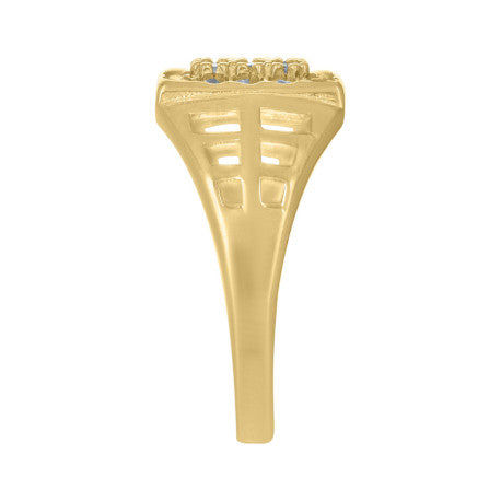 10Kt Gold Cz Baby Ring