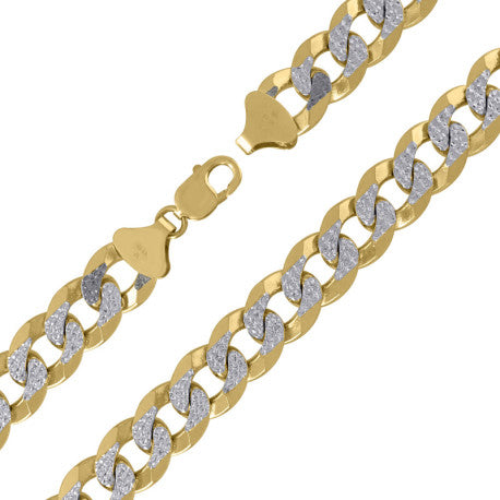10kt Gold Solid Cuban 400 Chain