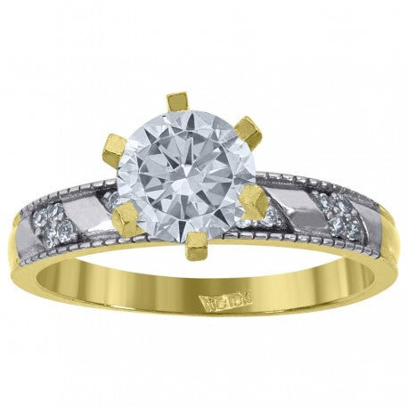 10Kt Gold Solitare Ring