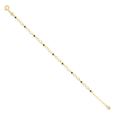 10Kt Gold Turkish Bracelet 8" (7"+1")