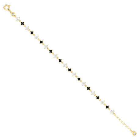 10Kt Gold Turkish Bracelet 8" (7"+1")