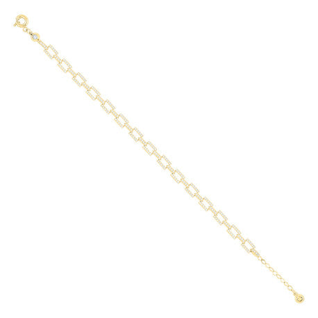 10Kt Gold Turkish Bracelet 8" (7"+1")