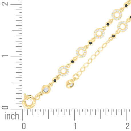 10Kt Gold Turkish Bracelet 8" (7"+1")