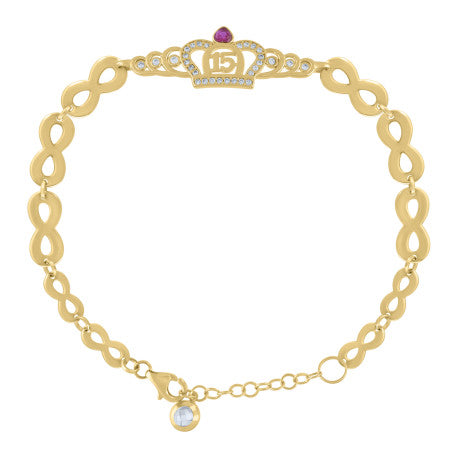 10Kt Gold Turkish Bracelet 8"