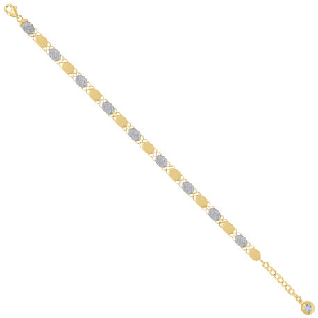 10Kt Gold Turkish Bracelet 8"