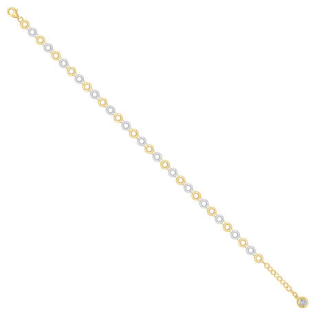 10Kt Gold Turkish Bracelet 8"