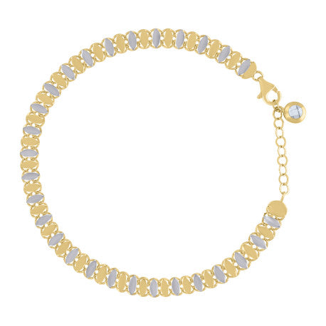 10Kt Gold Turkish Bracelet 8"