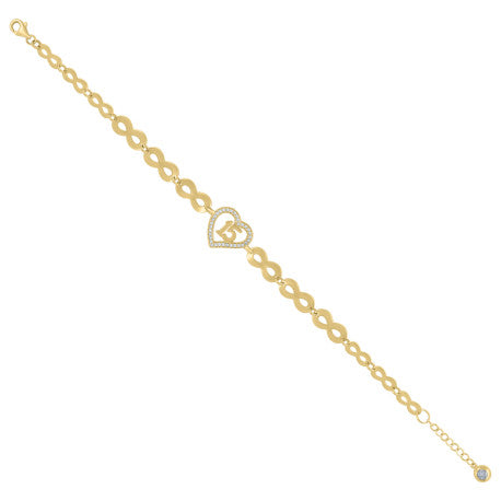 10Kt Gold Turkish Bracelet 8"