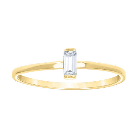 10Kt Gold Turkish Cz Ring