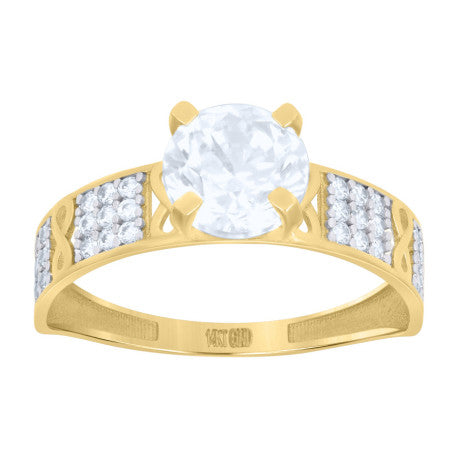 10Kt Gold Turkish Duo Ring