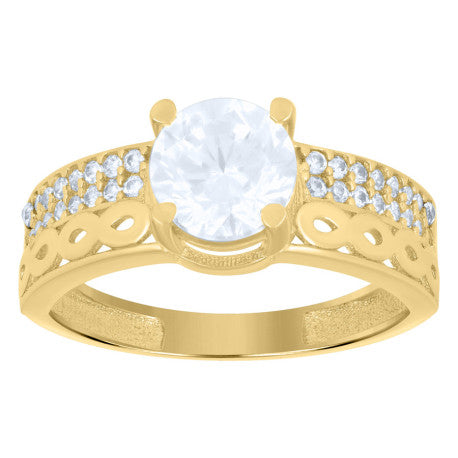 10Kt Gold Turkish Duo Ring