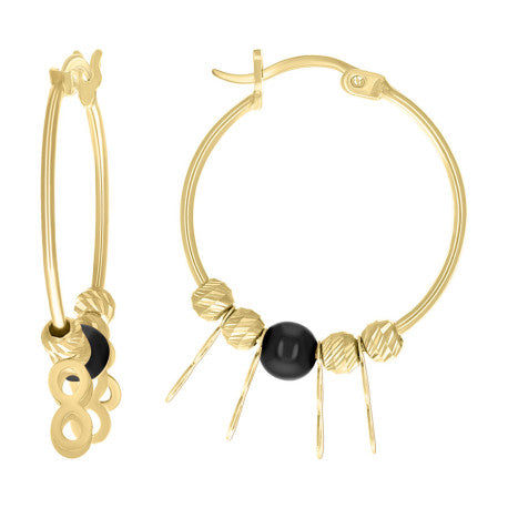 10Kt Gold Turkish Earrings