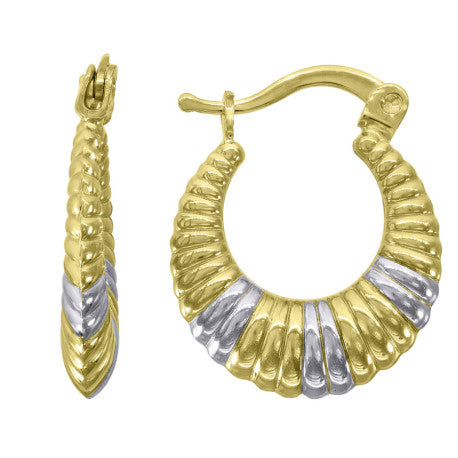 10Kt Gold Turkish Earrings