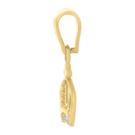 10Kt Gold Turkish Pendant