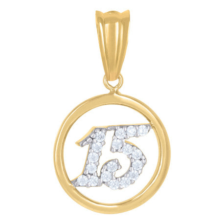 10Kt Gold Turkish Pendant