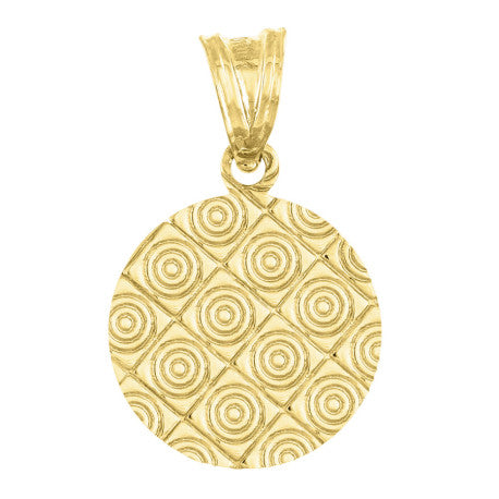 10Kt Gold Turkish Pendant