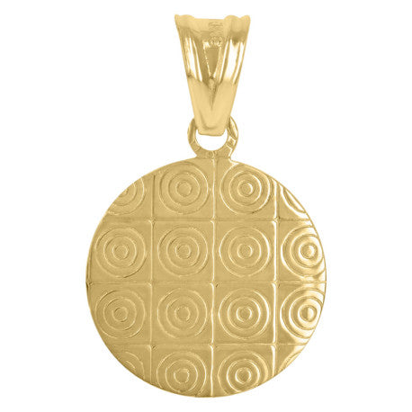 10Kt Gold Turkish Pendant