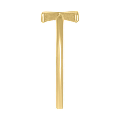 10Kt Gold Turkish Ring Initial Letter "X"
