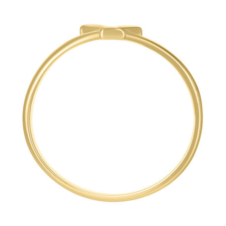 10Kt Gold Turkish Ring Initial Letter "Y"