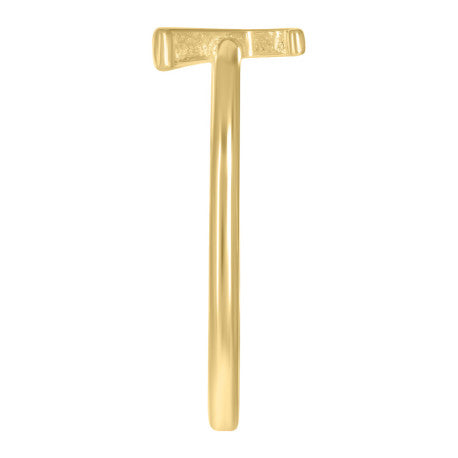 10Kt Gold Turkish Ring Initial Letter "Y"