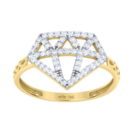 10Kt Gold Turkish Ring