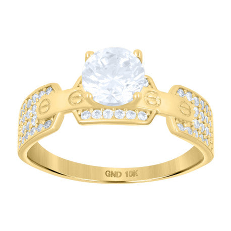 10Kt Gold Turkish Ring