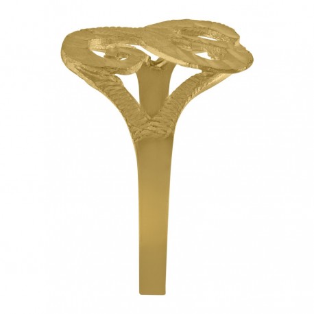 10Kt Initial Ring
