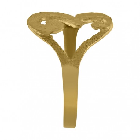 10Kt Initial Ring