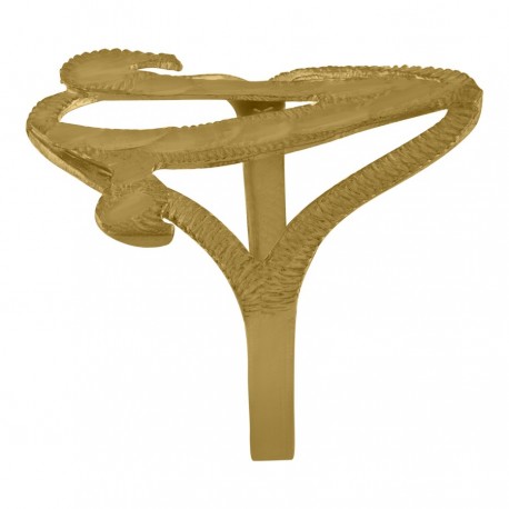 10Kt Initial Ring