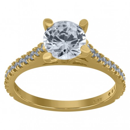 10Kt Ladies Ring