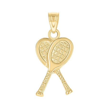 10Kt Tennis Pendant