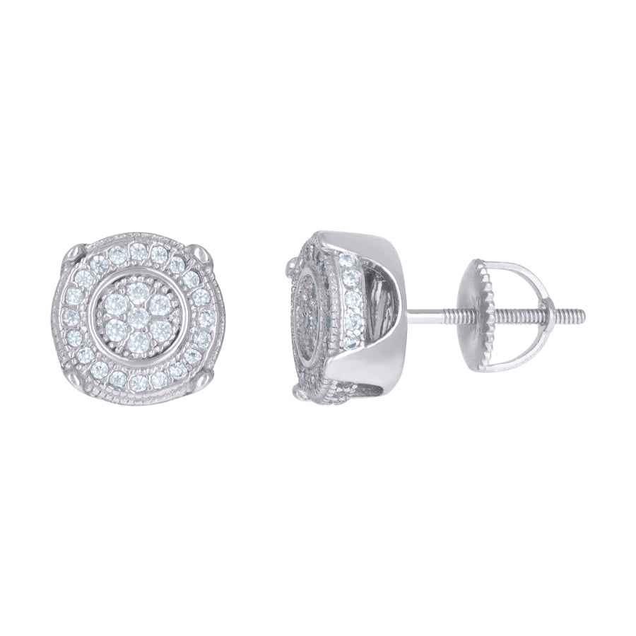 925 Sterling Silver CZ Earrings