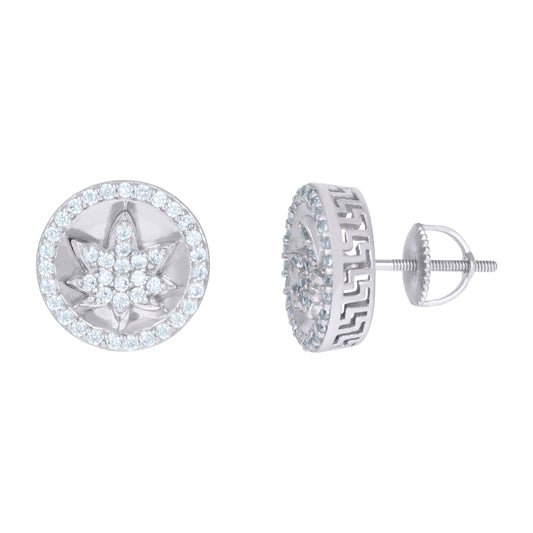 925 Sterling Silver CZ Earrings