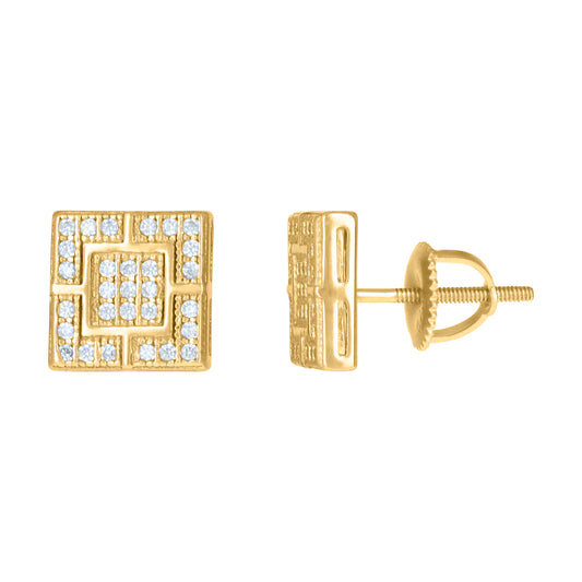 925 Sterling Silver CZ Earrings