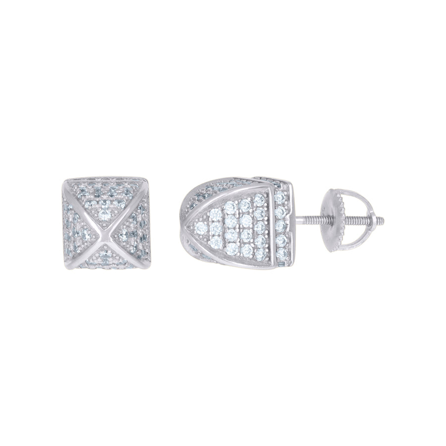 925 Sterling Silver CZ Earrings