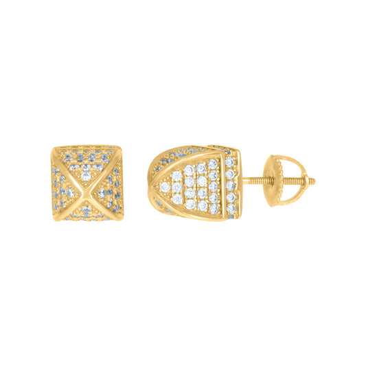 925 Sterling Silver CZ Earrings