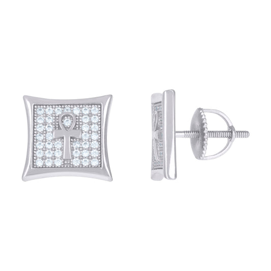 925 Sterling Silver CZ Earrings
