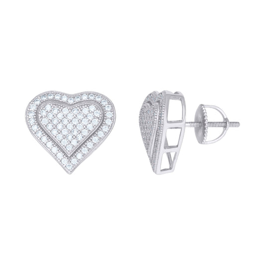 925 Sterling Silver CZ Earrings