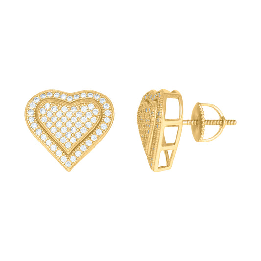 925 Sterling Silver CZ Earrings