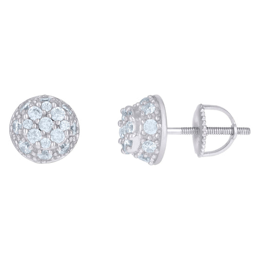 925 Sterling Silver CZ Earrings