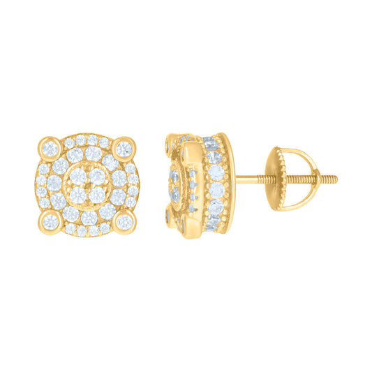 925 Sterling Silver CZ Earrings