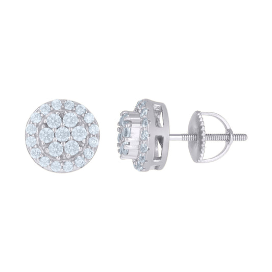 925 Sterling Silver CZ Earrings