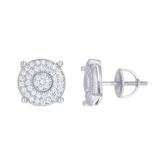 925 Sterling Silver CZ Earrings