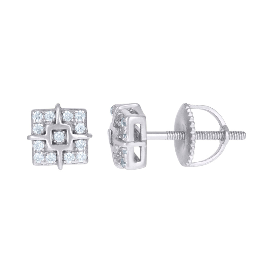 925 Sterling Silver CZ Earrings