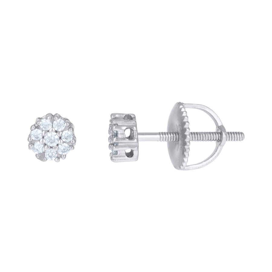 925 Sterling Silver CZ Earrings