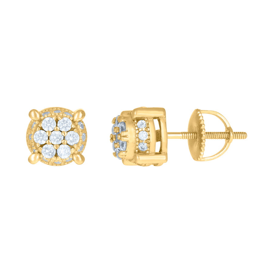 925 Sterling Silver CZ Earrings